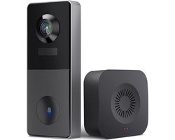 White-Label® Deurbellen met Camera - Video Deurbel - Draadloos - Full HD