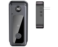 Wifi VideodeurbelVisueel elektronisch kattenoogDraadloze slimme deurbel voor thuis