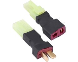 Adapter van T-stekker naar Deans stijl connector - RC batterij adapterkabel met banaanstekker