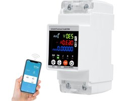 Allecta - Wifi-stroommeter 63A AC 230V met overspannings- en onderspanningsbeveiliging