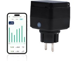 Buitenstopcontact voor WiFi, waterdicht IP44, spraakgestuurd en compatibel met Alexa.