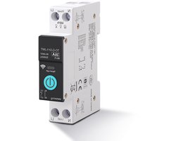 Cosensi - WiFi Stroomonderbreker voor Thuis met Spraakbesturing - 1P AC 90-240V DIN-rail Smartswitch - Tijdmeting en Mobiele Afstandsbediening - Geschikt voor huishoudelijke apparaten - 16A