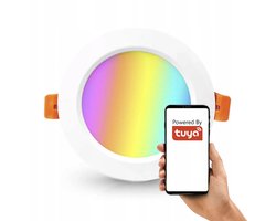 De slanke spots van RGBCCT WiFi 4"” Tuya Dimbar