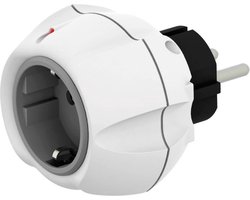 Ehmann 0460x0500 Overspanningsbeveiliging tussenstekker Wit