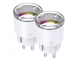 Gosund EP2-Z Zigbee slanke stekkers (2-pack) 10A