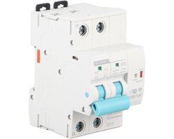Intelligente WiFi Stroomonderbreker 2P met Telefoon APP Afstandsbediening - Real Time Monitor voor Thuis en Fabriek - 16A