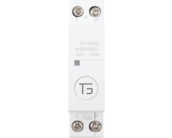 JGS Premium - Intelligente Wifi Stroomonderbreker Afstandsbediening Voor Verdeelkast 1p AC 230V Ip20(1P 16A)