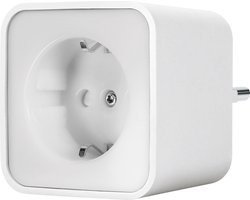 LEDVANCE Smart Socket met WiFi-technologie en geïntegreerd nachtlampje om conventionele apparaten te integreren in het slimme huis, regelbaar met Alexa en Google Voice, Smart + Nightlight Plug, 1-Pack
