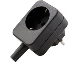 Martin Kaiser 596/20/sw Tussenstekker Set van 1 stuk Zwart