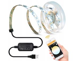 Mini Zigbee 3.0 LED Controller GL Serie met 2m RGB+CCT Strip (Tuya)