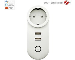 MOES Tuya ZigBee Smart Plug USB - Tuya Actoren - SmartHome - Slimme Stekker