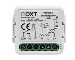 OXT Minirelais 12-48V DC 230V WiFi TUYA Smart Home