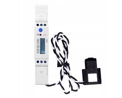 OXT Slimme Stroommeter 100A WiFi TUYA met CT-lus