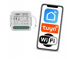 OXT Tuya WiFi Slim 3-Kanaals Relaismodule voor Slimme Thuisbesturing