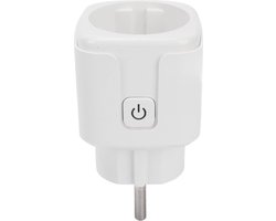 Plug and Play APP Control Socket 100-240V EU Plug 16A Timer Function - Smart Plug with Power Monitoring for TUYA