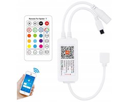 RGB LED WiFi-controller met IR-afstandsbediening - Tuya Smart