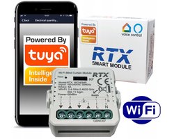 RTX Slim WiFi RF Jaloezieën Controller met Hoekinstelling - Tuya