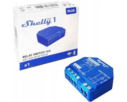 Shelly Plus 1 Slijmschakelaar WiFi Bluetooth 16A