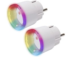 Shelly Plus Plug S dubbelpak wit - slimme stekker - draadloze schakelaar