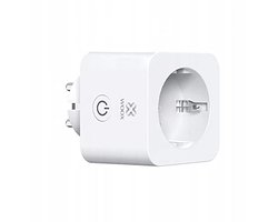 Slim WiFi Stopcontact met Energieverbruik Meter - Bedien Apparaten op Afstand