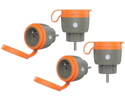 Slimme Buitenstopcontacten voor WiFi, Compatibel met Alexa en Google Home - 4 Stuks