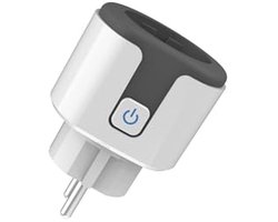 Slimme Stekker voor Efficiënt Energiebeheer - 16A, Wifi 2,4GHz, Geschikt voor Android en iOS