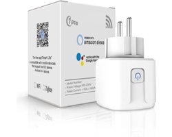 Slimme Stekker - WiFi - Met energiemeter - 16A - 1 stuks