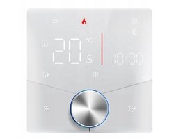 Slimme Thermostaat Wit 16A WiFi TUYA met Stroommeting