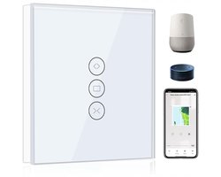 Slimme WiFi-jaloezieënschakelaar - touchscreen, stembediening, app