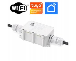 Slimme WiFi Relais 16A IP67 Waterdicht met Energiemeting