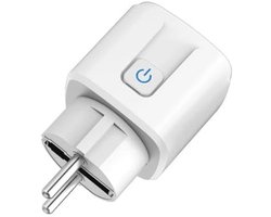 Slimme Wifi Stopcontact 16A met Verbruiksmeter en Spraakbediening
