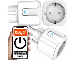 Slimme WiFi-stopcontacttimer met energiemeting - Tuya-app