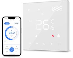Slimme WiFi Thermostaat voor Vloerverwarming - Tuya LCD 16A