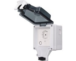 Smart Plug Bluetooth Waterdicht IP66 Outdoor Stopcontact EU Plug Type - Tuya Smart Life - Tuin Outdoor Indoor