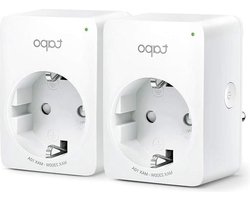 Smart Socket 2990 W - Draadloos Bluetooth/Wi-Fi - Binnen Status - Wit