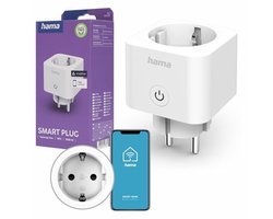 Smart Wifi-stopcontact met App en Spraakbediening - Draadloos en Universeel voor Slimme Huizen