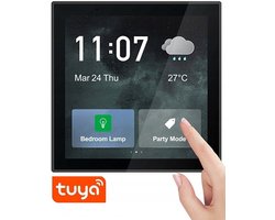Smart Zigbee WiFi-wandbedieningspaneel met 4" LCD - Tuya Alexa