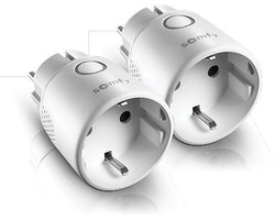 Somfy Stekker IO Duo-pack NL - afstandsbedienbaar stopcontact - compatible met Somfy TaHoma switch