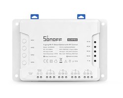 Sonoff 4CH PRO R3 Slimme Schakelaar - 4 Kanalen WiFi + RF