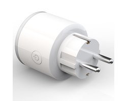 Stekker-Smart Plug EU-Witte slimme stekker Intelligent stopcontact Slimme stekker-Wit