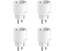 Tapo P115 -Slimme Stekker 4 pak - Smart Plug - Wifi Stopcontact - Energiebewaking - Mini