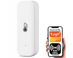 Tuya Slimme Temperatuur- en Vochtigheidssensor 433MHz RF - Extra Sensor