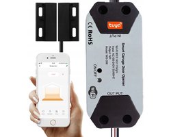 Tuya WiFi Garagedeur & Poort Controller met Openingssensor