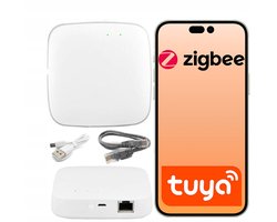 Tuya Zigbee 3.0 Gateway - Ethernet LAN RJ45 Centrale voor 128 Apparaten