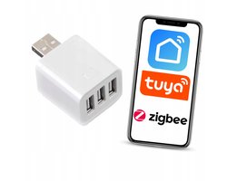 Tuya Zigbee USB Smart Switch - 3-kanaals minicontroller