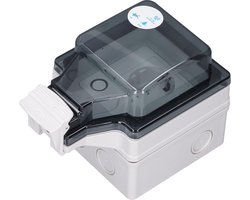 Waterproof Wifi Smart Plug for Remote Control - IP66 Wall Socket for Outdoor Activities - PC ABS EU Plug (SNW-SR)