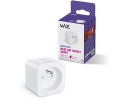WiZ Slimme stekker - Eenvoudige Bediening via de App - Stekkertype E - Wi-Fi - Matter gecertificeerd