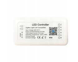 Zigbee 3.0 RGBCCT LED-controller 5-24V 15A voor Smart Home