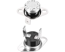 2 stuks temperatuurschakelaar thermostaat normaal gesloten 40 °C 10 A NC de