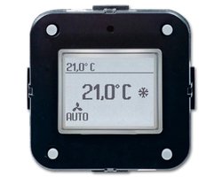 ABB KNX 2CKA006134A0314 Ruimtethermostaat inbouw 6109/18